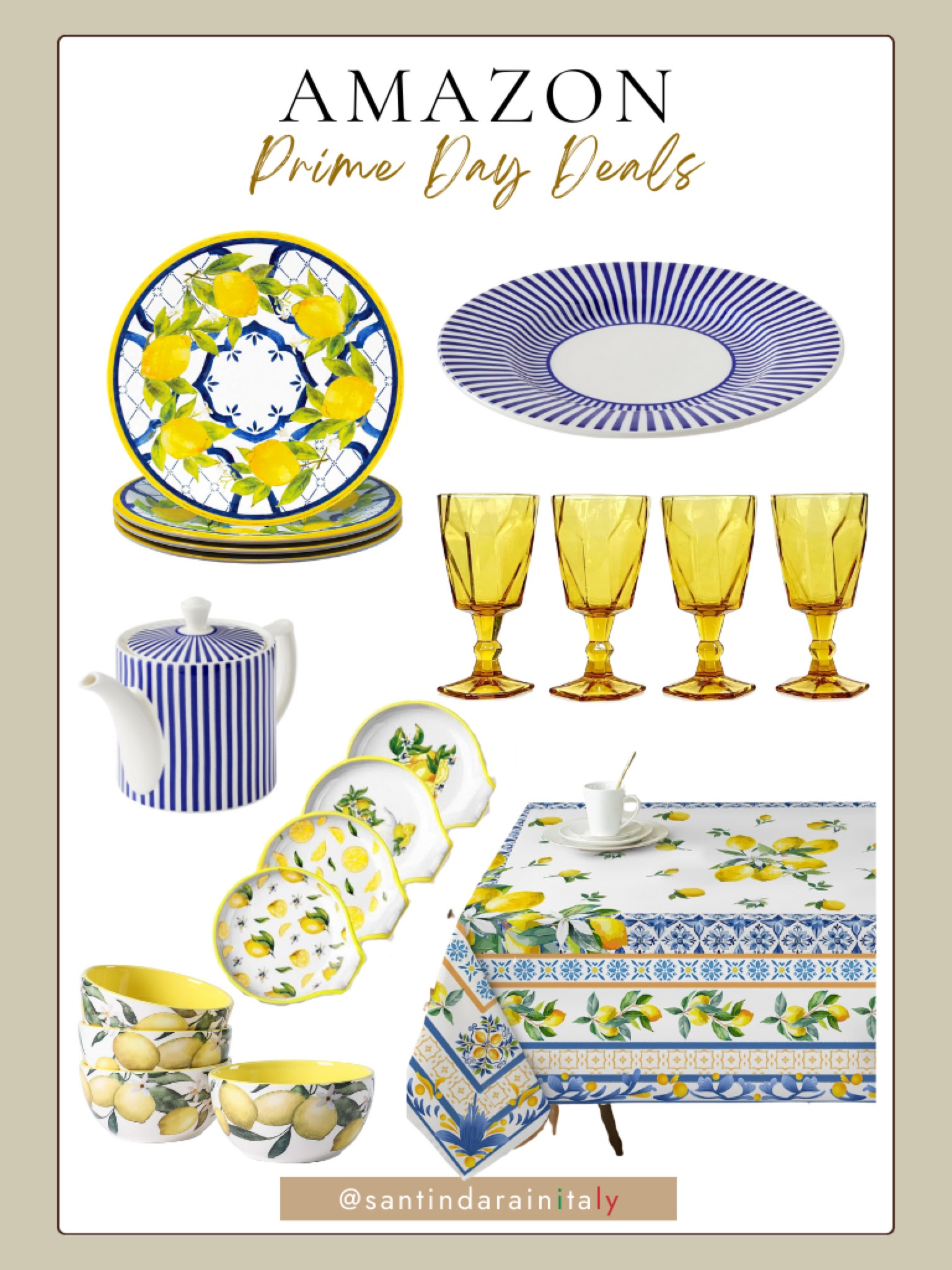 Bring a touch of Italy to your home with these stylish kitchen and dining finds from Amazon Prime Day deals! 
#ItalianStyle #KitchenFinds #DiningEssentials #AmazonPrimeDay #PrimeDayDeals #HomeDecor #ItalianKitchen #AmazonHome #GourmetCooking #ElegantDining #ShopTheDeals



#LTKSaleAlert #LTKHome