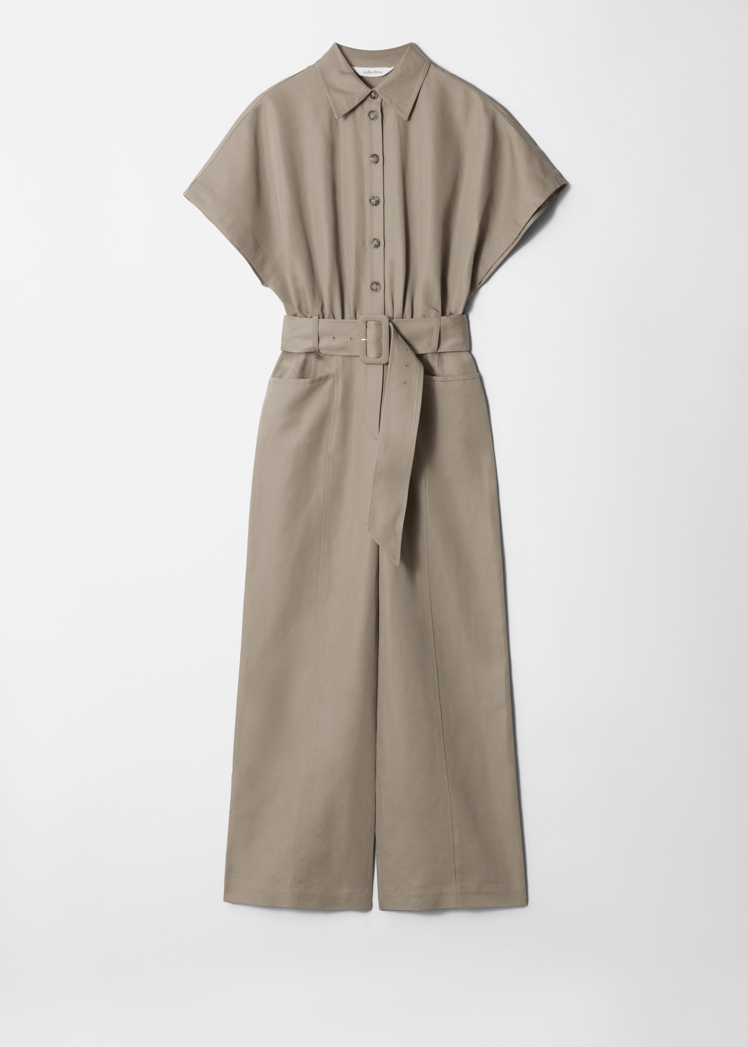 Jumpsuit mit Gürtel - Khaki - Jumpsuits - & Other Stories DE | & Other Stories EU