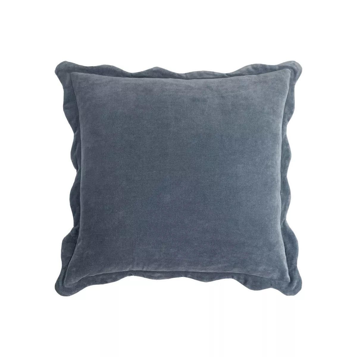 Mark & Day Vanessia 20"H x 20"W Square Pillow Cover No Insert Traditional Dark Blue Throw Pillow | Target