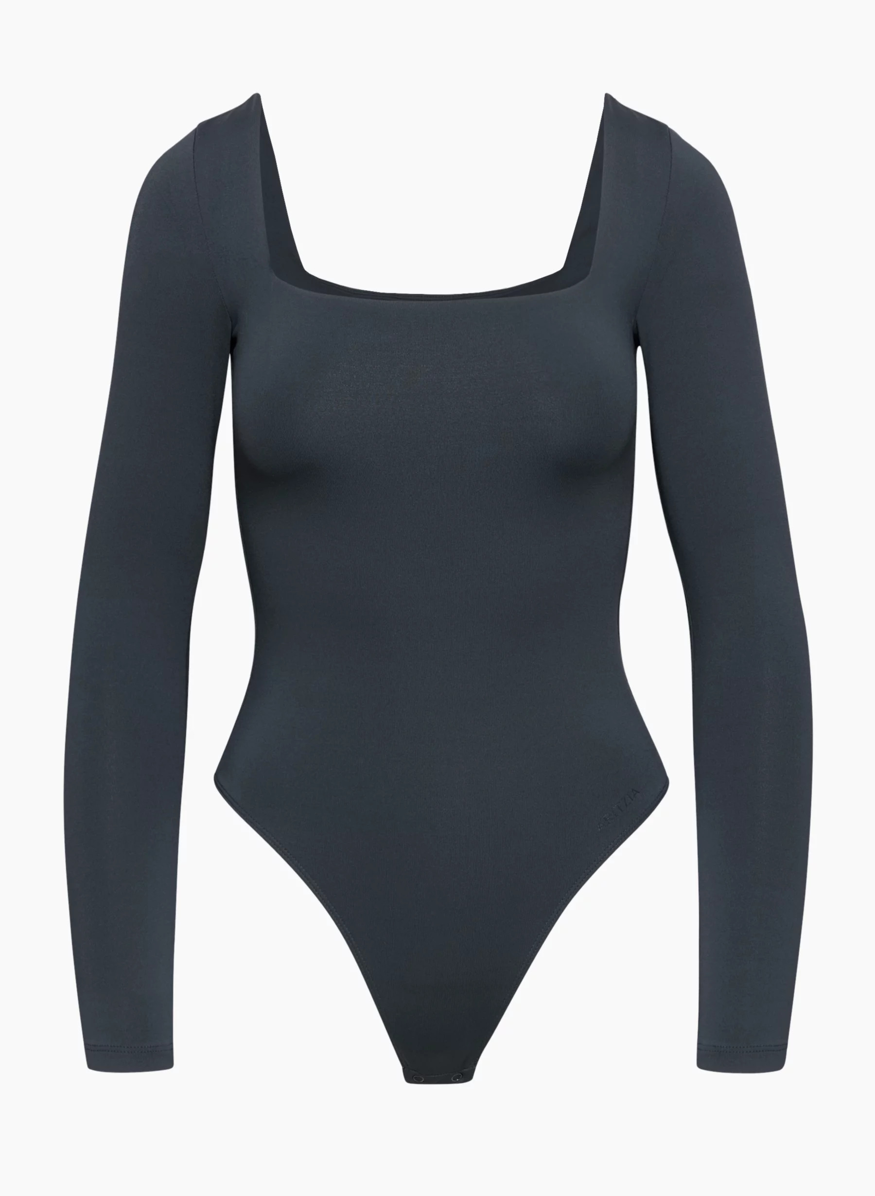 CONTOUR SQUARENECK LONGSLEEVE BODYSUIT | Aritzia