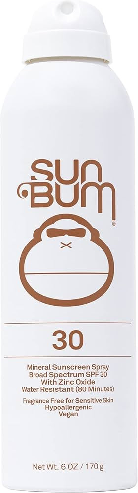 Sun Bum Mineral SPF 30 Sunscreen Body Spray - Water-Resistant Broad Spectrum Moisturizing Sunscre... | Amazon (US)