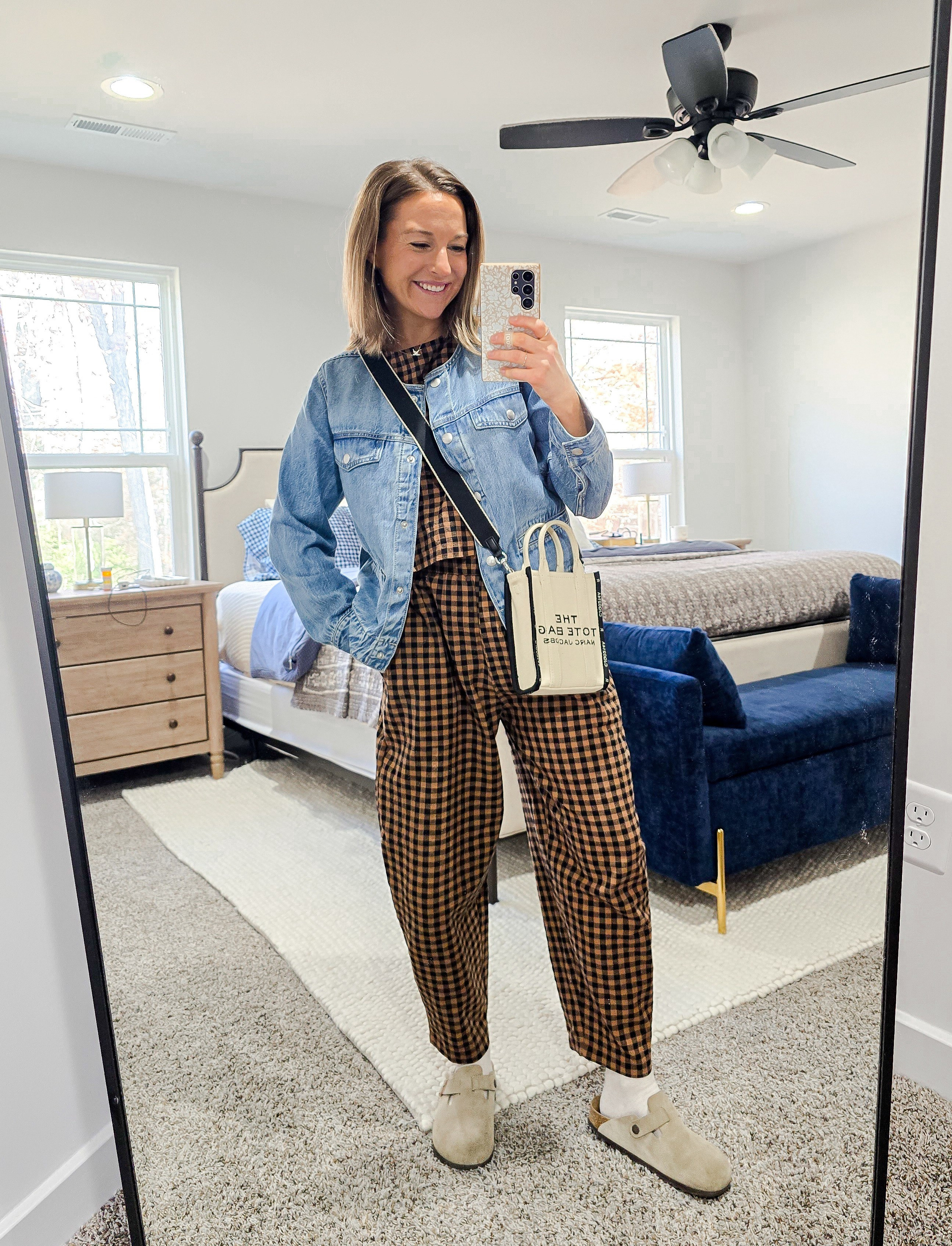 I sized up in the gingham set to a medium! The pants seem a bit short. Jacket is 40% off!

#LTKPetite #LTKSeasonal #LTKSaleAlert
