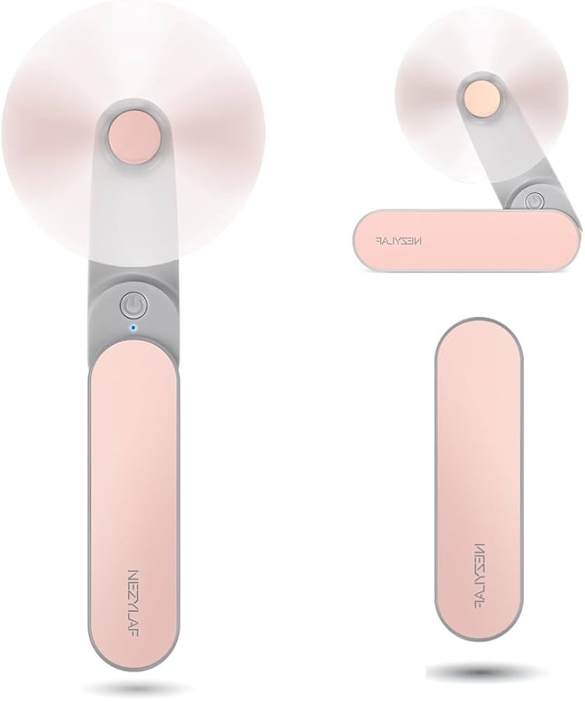 Nezylaf Portable mini handheld Fan, small Rechargeable Personal Fan for 9-15 Hours Runtime, Pocke... | Amazon (US)