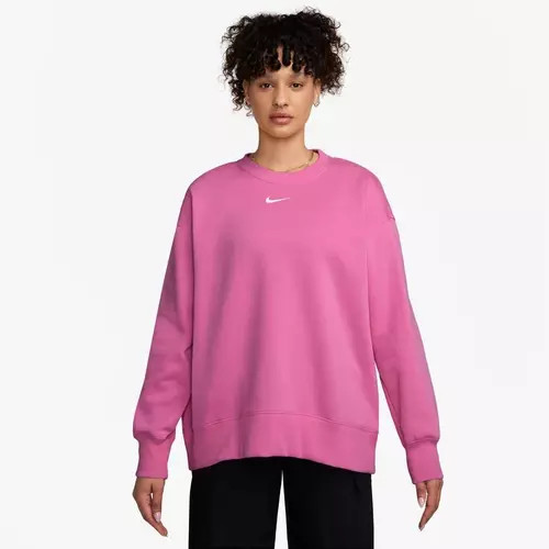 Women's Nike Sportswear Long Phoenix Fleece Crewneck Sweatshirt | Scheels Sports