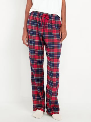 Mid-Rise Flannel Pajama Pants for Women | Old Navy (US)