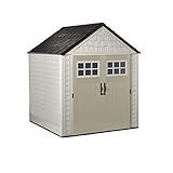 Rubbermaid Outdoor Storage Shed, 7X7 feet, Resin Weather Resistant Outdoor Garden Storage Shed for B | Amazon (US)