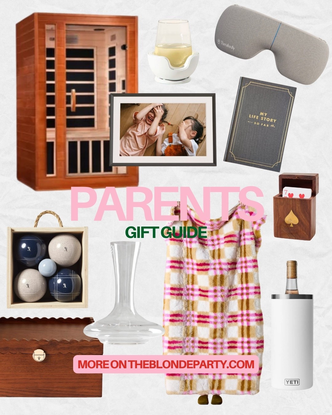 They’ve given you everything — so it’s only right to give something they’ll actually enjoy. Our Gifts for Parents guide is filled with thoughtful, practical, and indulgent ideas for moms and dads alike.

From cozy home upgrades and wellness essentials to little luxuries that make life easier, these gifts show appreciation in all the right ways.

Browse the full guide for gift ideas that make Mom smile, Dad relax, and everyone happy - now on theblondeparty.com!


#LTKGiftGuide