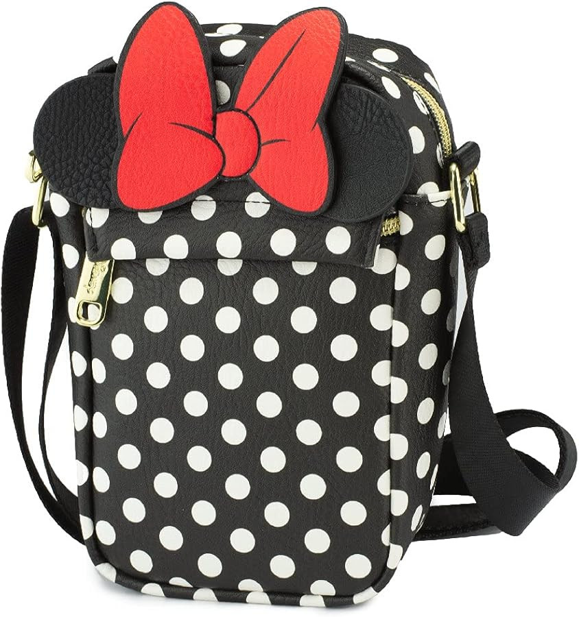 Buckle-Down Disney Bag, Cross Body, Minnie Mouse, Vegan Leather | Amazon (US)