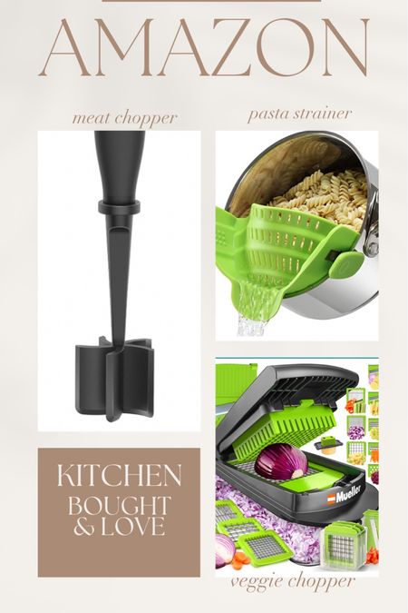 Some of my favorite Amazon kitchen tools are on sale!

Pasta strainer. Meat chopper. Veggie chopper. Amazon kitchen. Must have kitchen.

#LTKsalealert