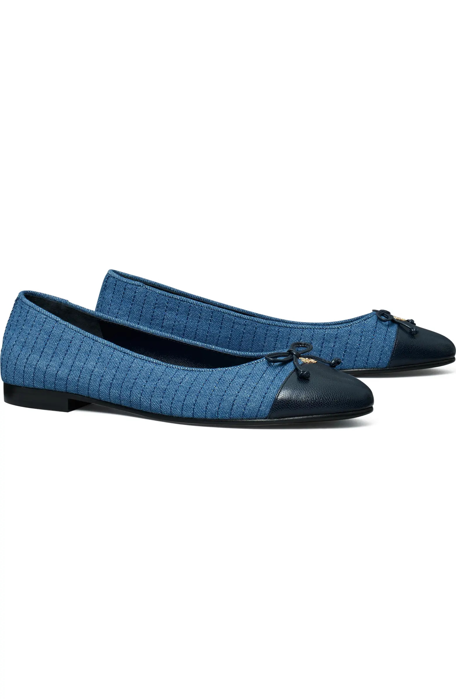 Quilted Cap Toe Ballet Flat (Women) | Nordstrom