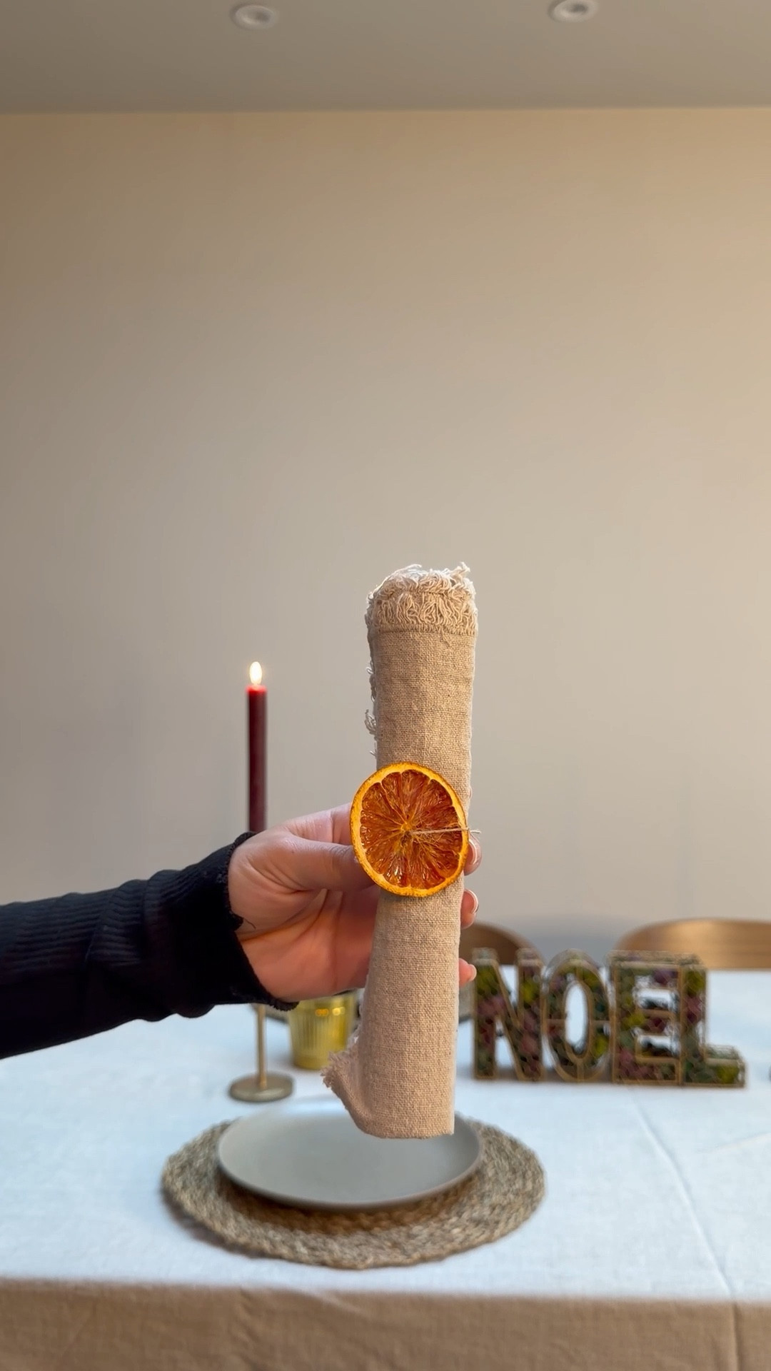 Christmas DIY dried orange napkins | Minimal tablescape | Christmas decor❤️✨

#LTKfestive #LTKhome #LTKuk
