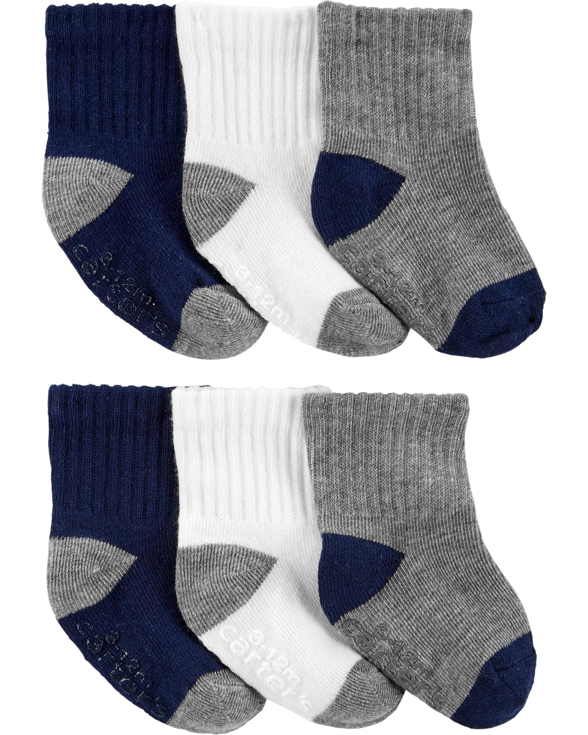 6-Pack Crew Socks | Carter's
