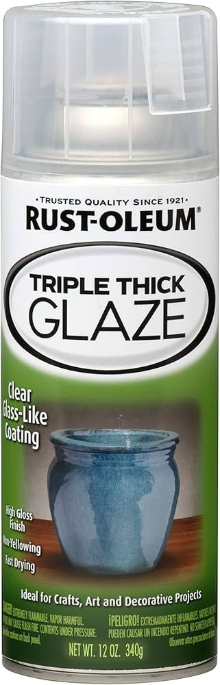 Rust-Oleum 264985 Specialty Clear Triple Thick Spray, Clear, 12-Ounce | Amazon (US)