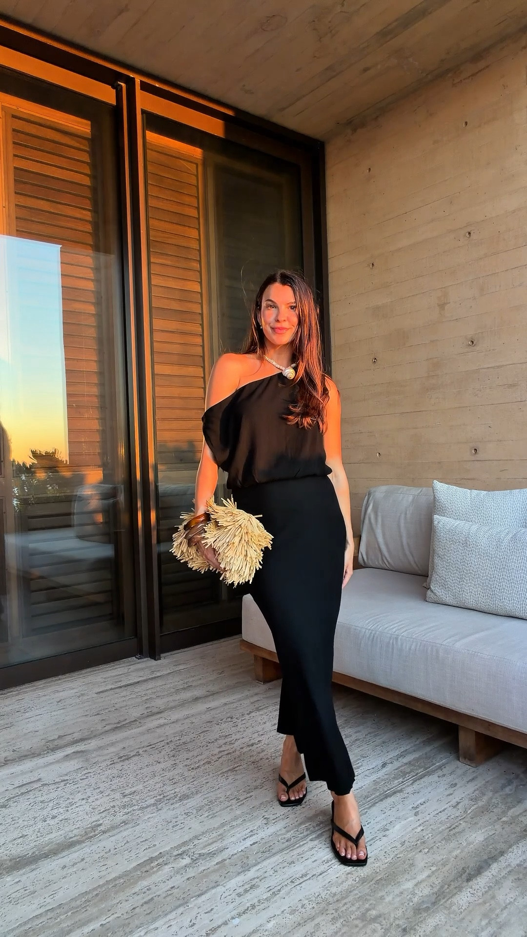 First dinner night in Cabo!! 🤍 (wearing size us 4 small in dress)

Showpo, vacation outfits inspo, Mexico, cabo, Europe, travel outfits, long dress, dinner date night, shell, beach outfits, Amazon finds 