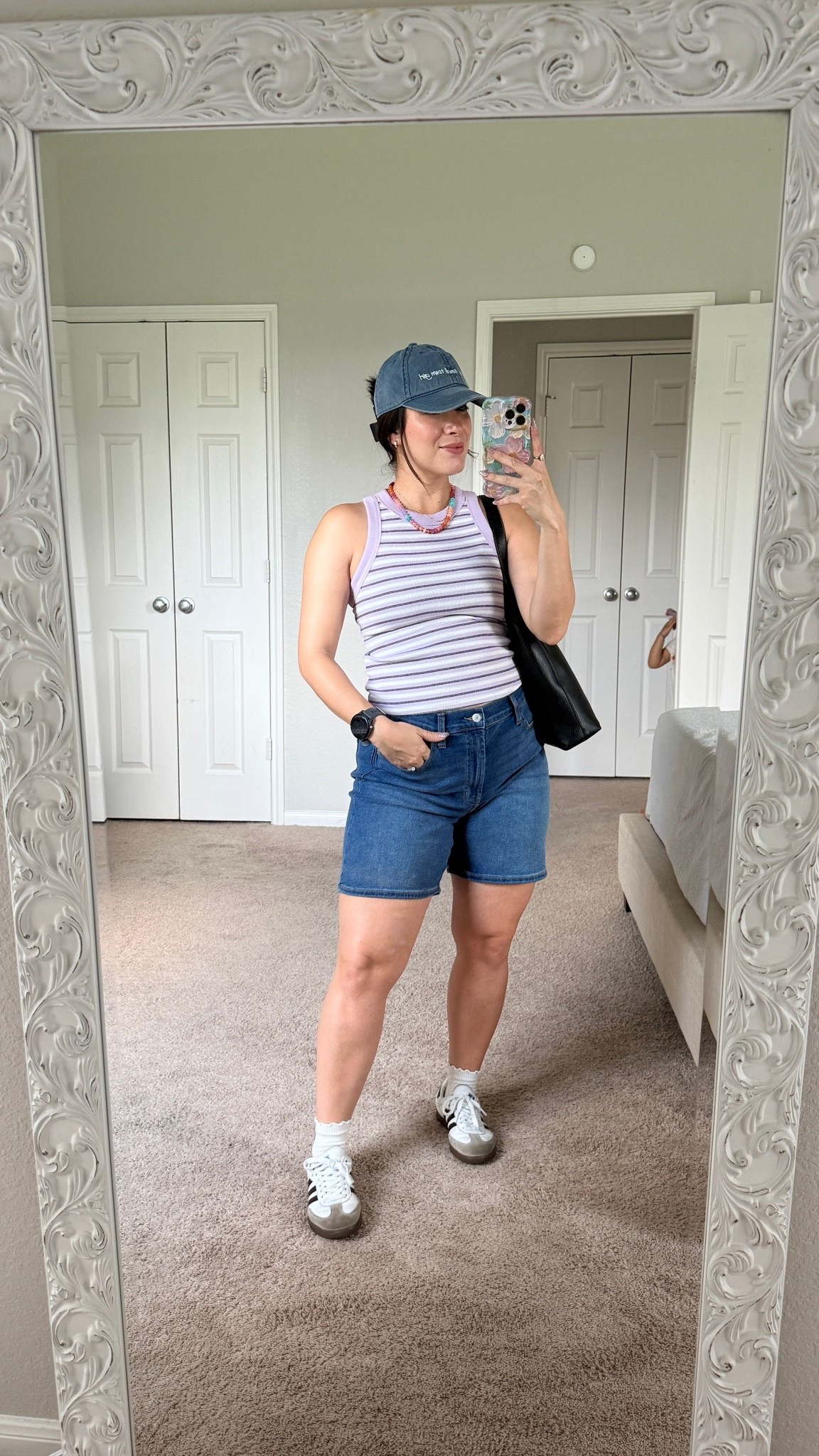 Casual mom style. Summer style. Old navy shorts size 8. Size small on top.

#LTKmomlife #LTKootd #LTKPetite