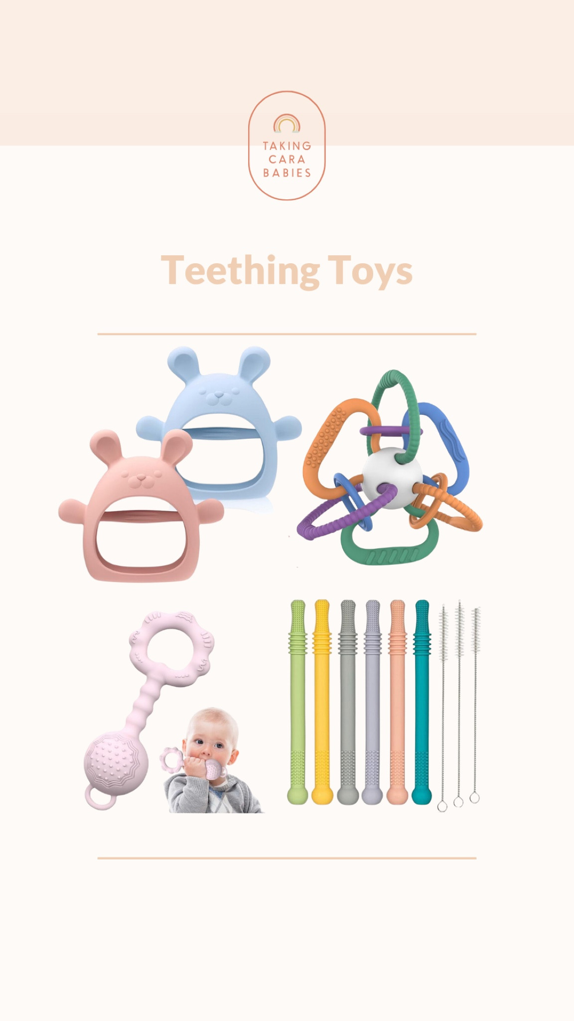 Teething toy favorites 

#LTKBump #LTKBaby #LTKStyleTip