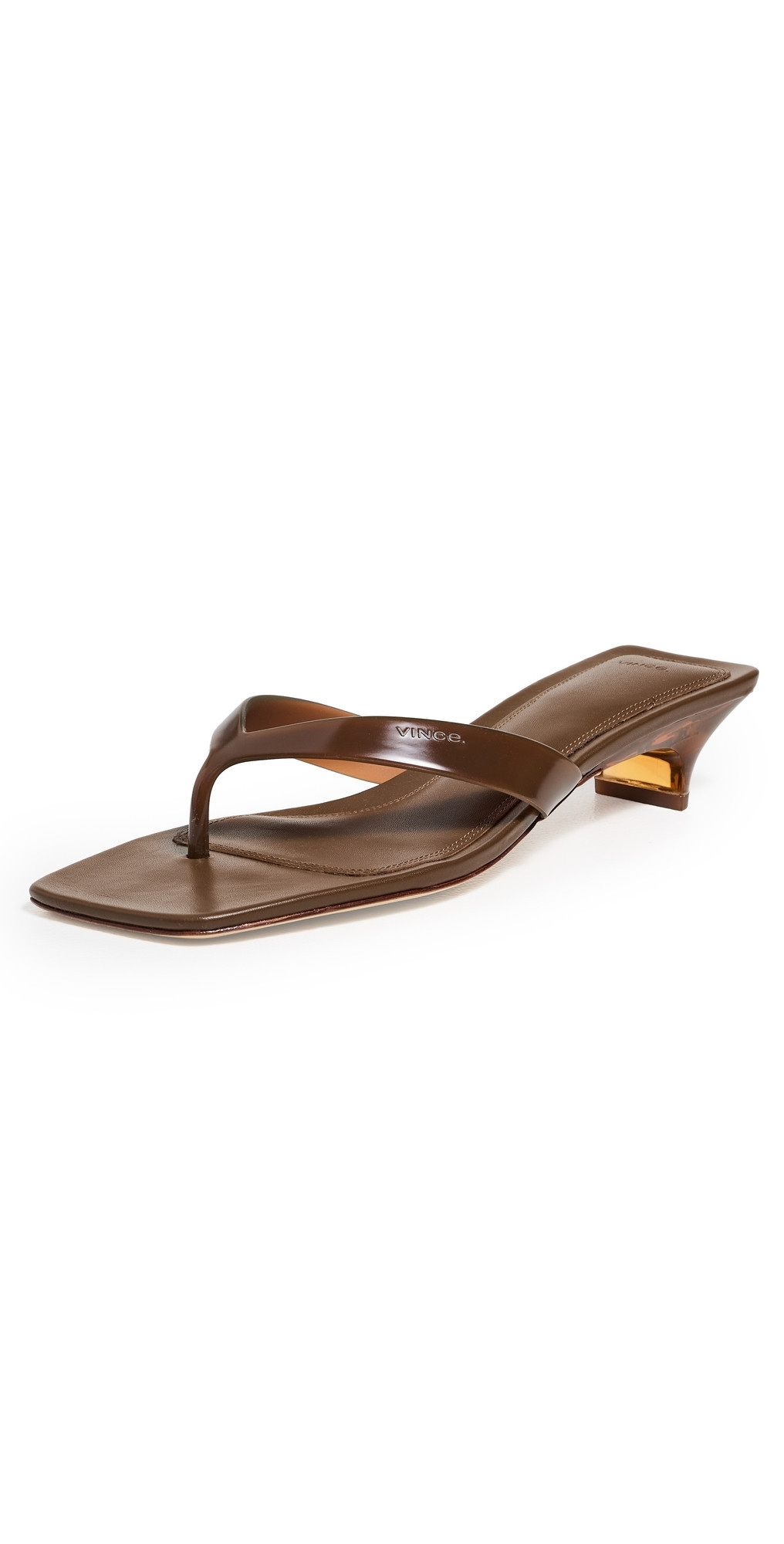 Vince San Juan Jelly Sandals Saddle 5 | Shopbop