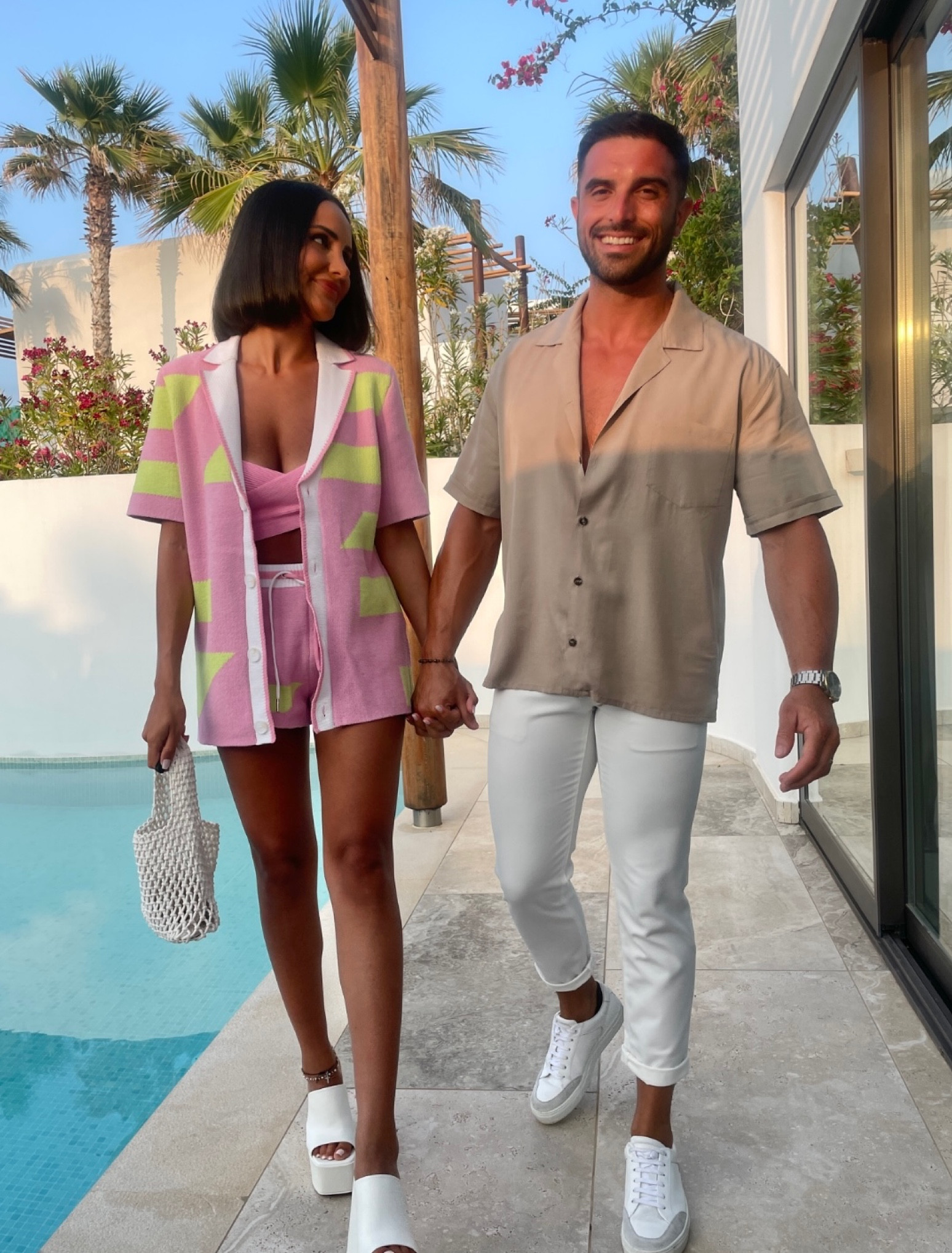 When in Crete 🫶🏽 Totally loved this set from FWRD 💕 Crop from Mango 