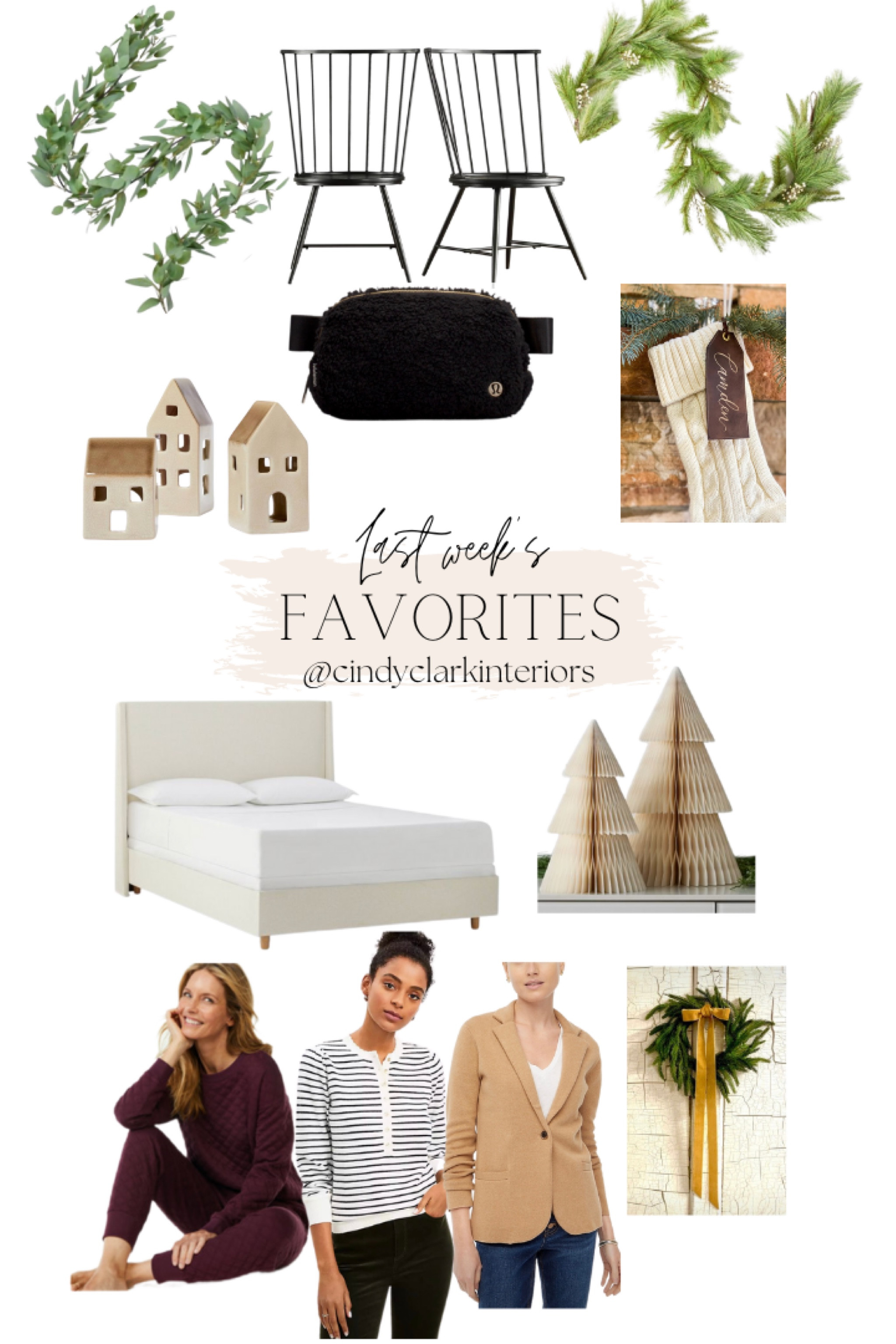 All of last week’s favorites in one place! 

Target, Walmart, lululemon, Etsy, stocking tag, comfy jogger set, sweater, garland, mini wreaths

#LTKhome #LTKSeasonal #LTKHoliday