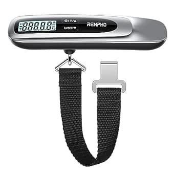 RENPHO Luggage Scale, Suitcase Scale for Travel, Baggage Weight Scale with Backlit, Portable Hand... | Amazon (US)