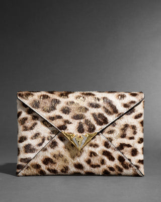 Envelope Clutch- Metallic Leopard | Alexis Bittar