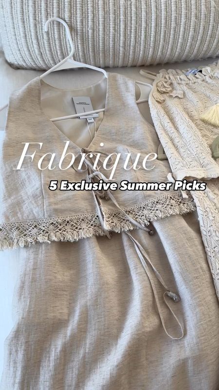 I’m so excited to introduce @fabrique.official. It’s a new collective designer brand, collaborating with over 300 global designers. One of the things I love about all of these pieces, they’re petite-friendly! Use my code hicrystalin to enjoy exclusive 12% off. 

Summer outfits, summer style, petite style 

#LTKSeasonal #LTKSaleAlert