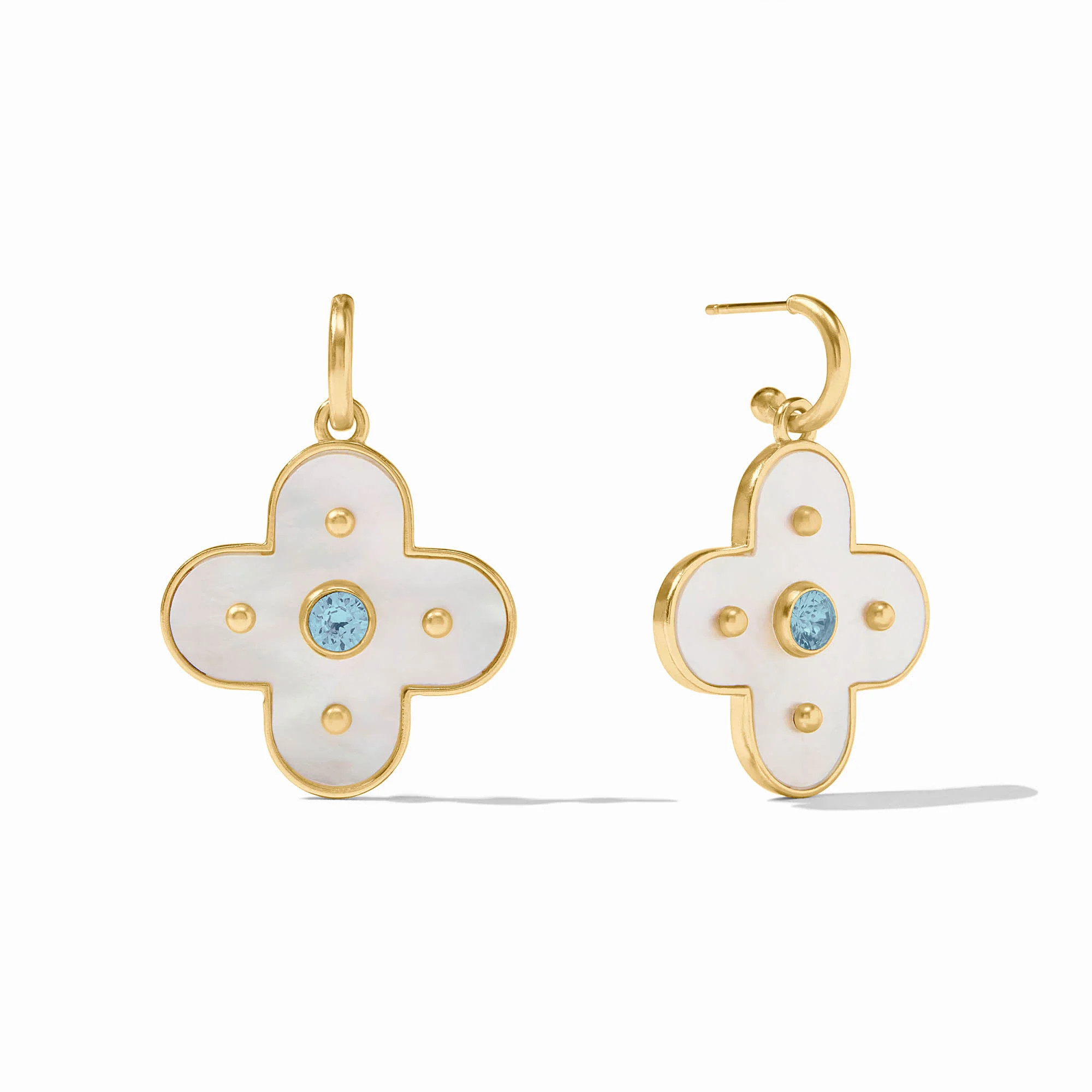 Colette Statement Hoop & Charm Earring | Julie Vos