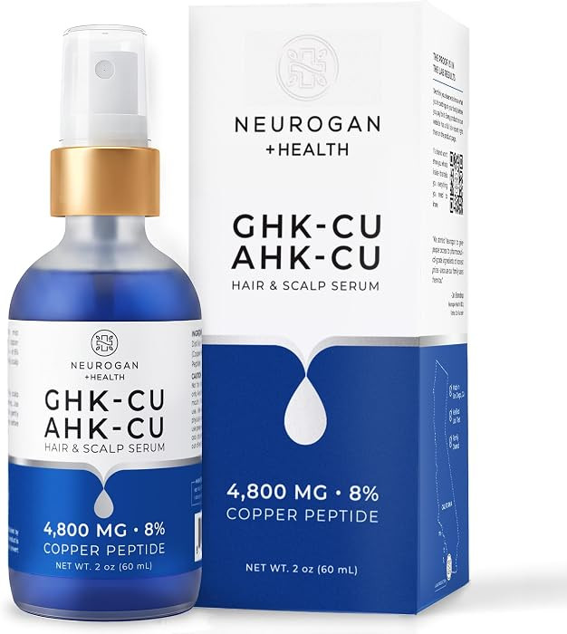 Neurogan GHK-Cu + AHK-Cu Hair Serum Pro - Lightweight Scalp Serum with Dual Copper Peptides - Dai... | Amazon (US)