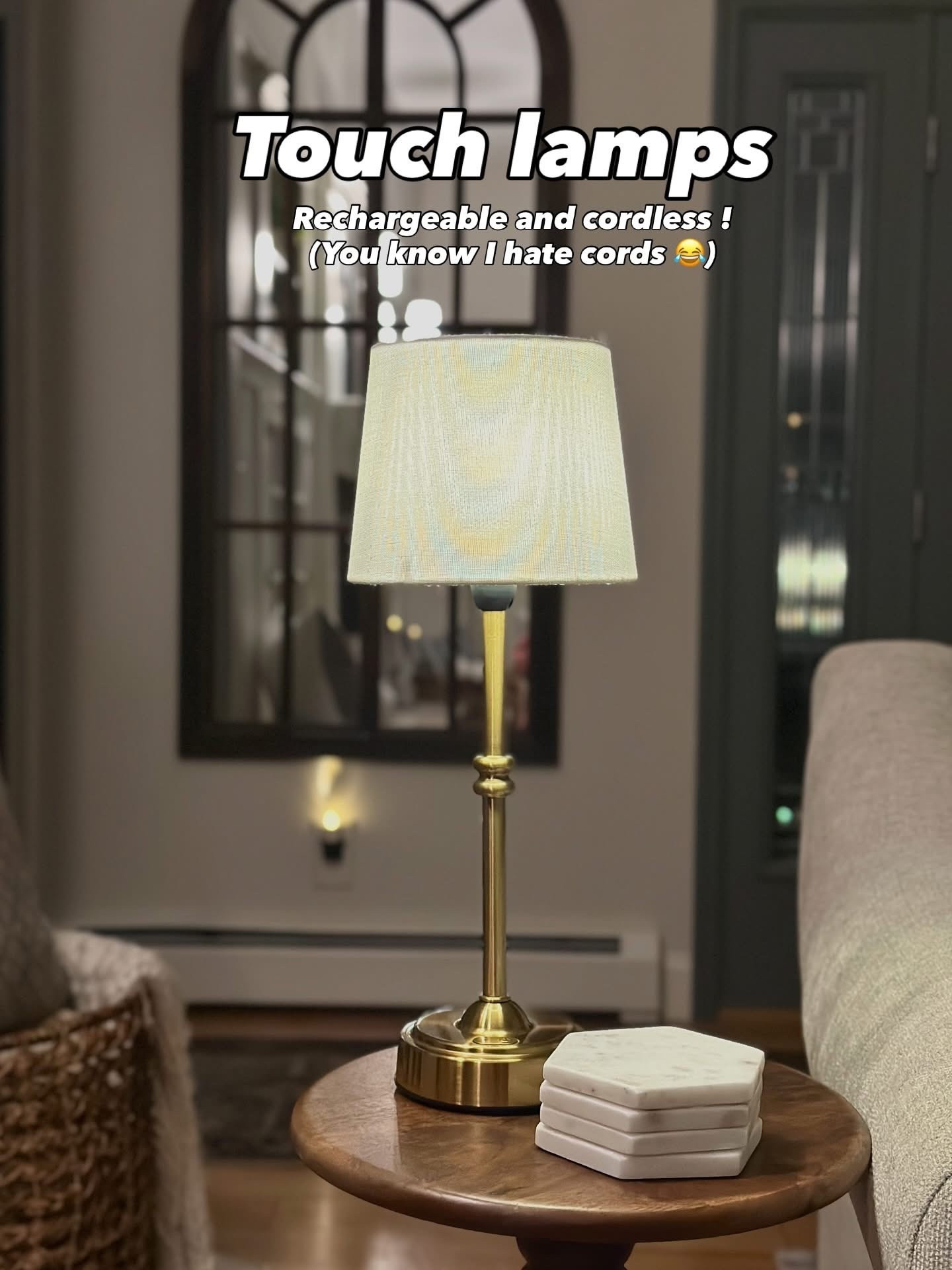 Touch cordless rechargeable lamps! The best quality. Amazon find 

#LTKHome #LTKFindsUnder50
