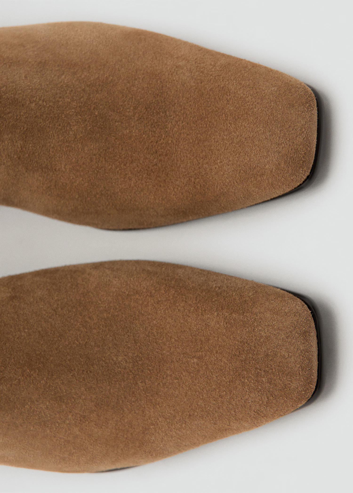 Hochschaftstiefel aus Rauleder | Mango EU