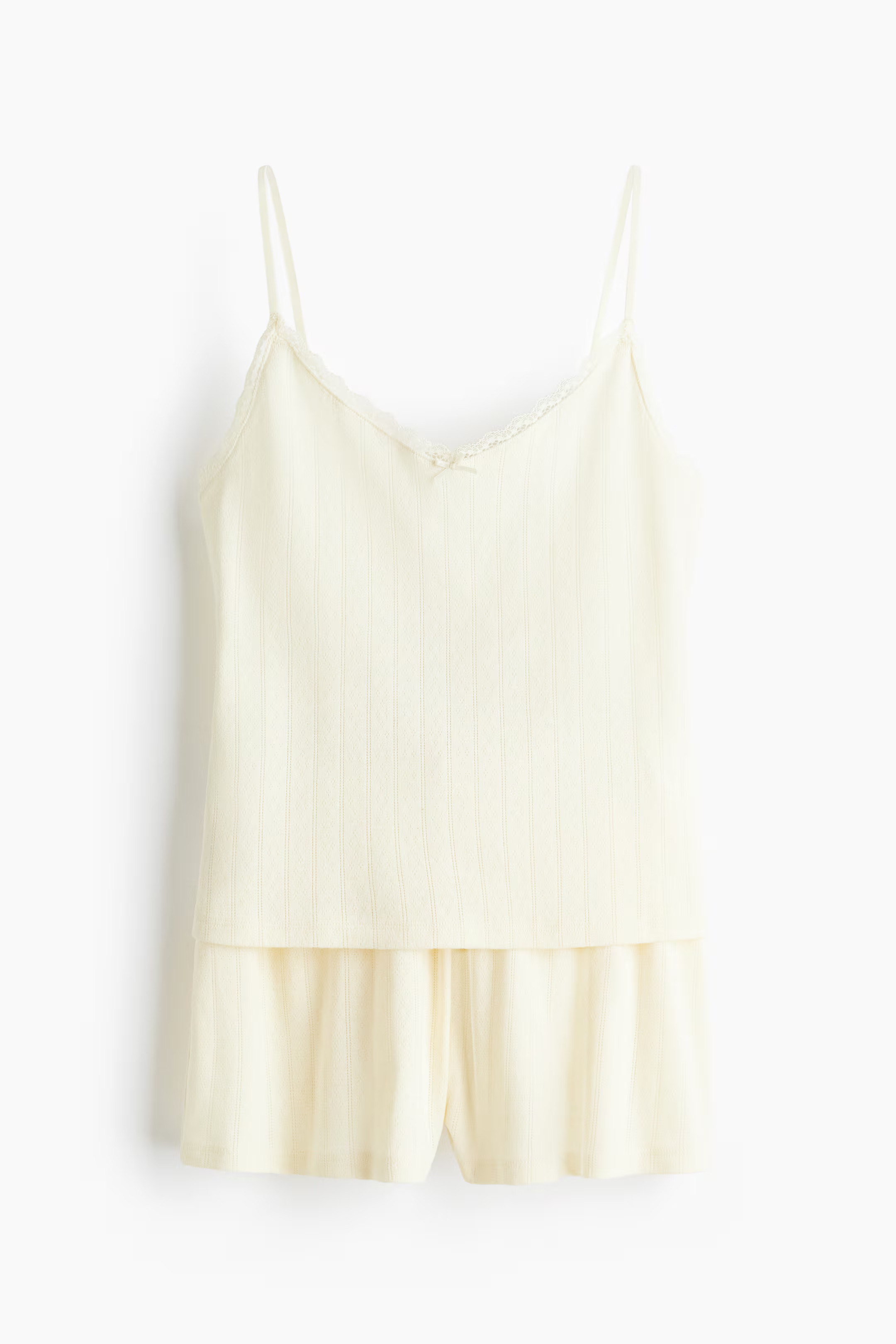 Cotton Pointelle Pajamas | H&M (US + CA)