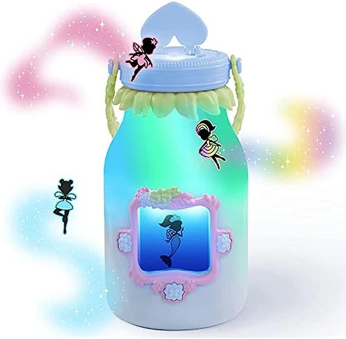 WowWee Got2Glow Fairy Finder - Electronic Fairy Jar Catches Virtual Fairies - Got to Glow (Blue) | Amazon (US)