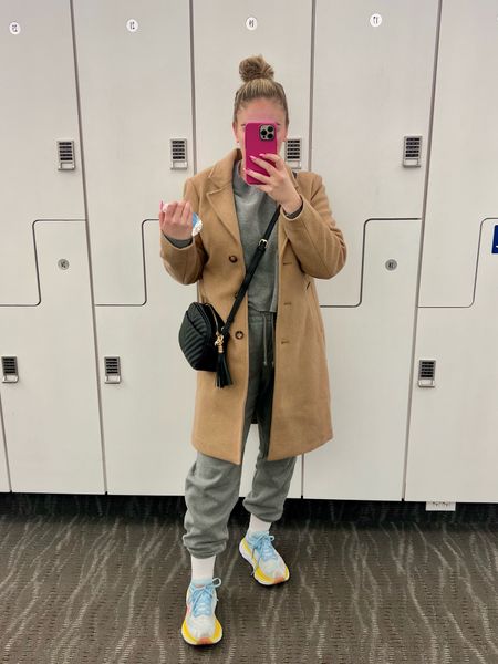 Target matching set up with Hokas and Abercrombie coat. Also travel or airport outfit! 
Travel
Spring break outfit
Airport 

#LTKfindsunder100 #LTKSeasonal #LTKtravel