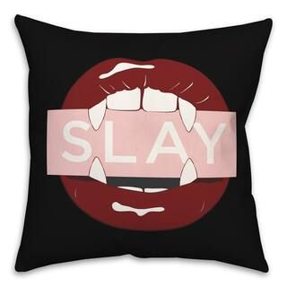 Slay Fangs Throw Pillow | Michaels Stores