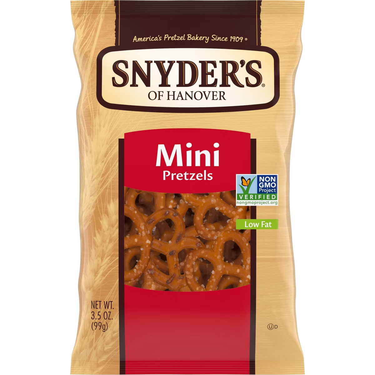 Snyder's of Hanover Mini Pretzels - 3.5oz | Target