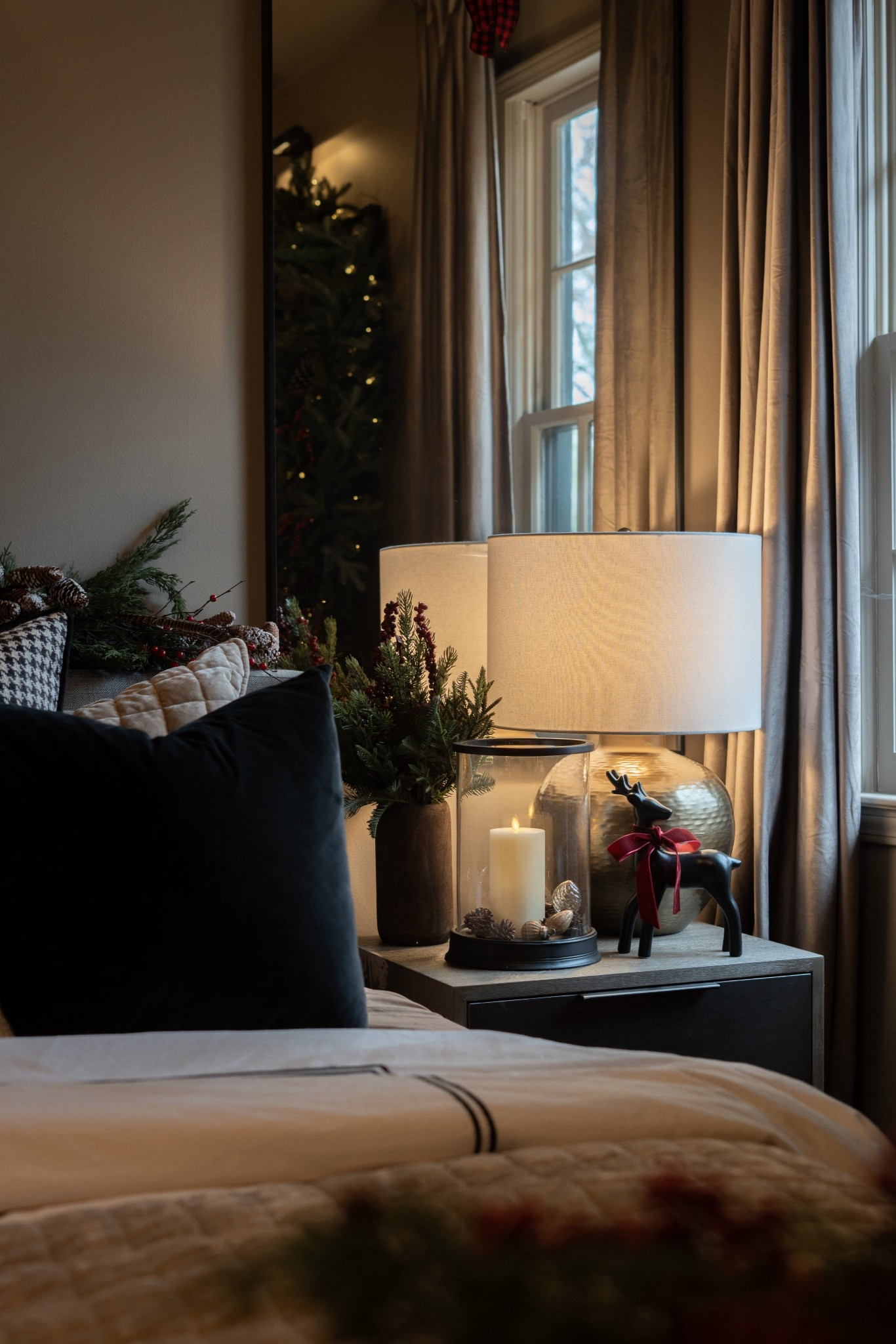 Our kids grow up so fast and ours being away at school made me more determined than ever to not waste a moment of this year when we are together…it’s been like fuel propelling me forward, challenging me to create lasting spaces so the memories in them linger in our minds forever. I’ve used budget friendly finds throughout, from @Amazon to @homegoods and when we opened the door the first morning I couldn’t help but feel the magic of Christmas and know that it is never lost if we keep creating it.

I wish you all the love and sparkle and memories you can squeeze into these next few weeks! XxV

Rustic Ralph Lauren inspired Christmas decor. 

#LTKHome #LTKHoliday #LTKSeasonal