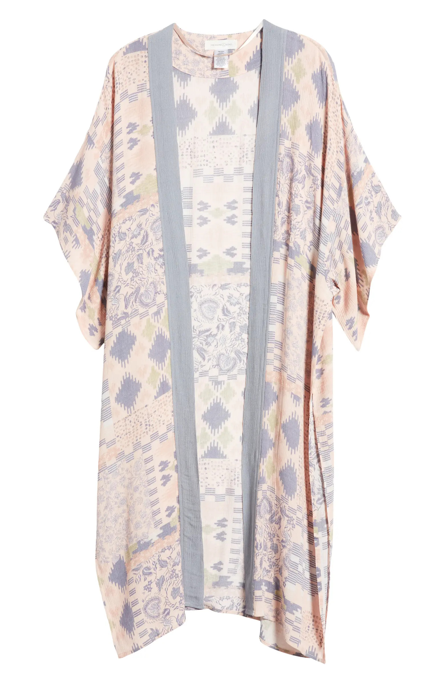 Print Woven Duster | Nordstrom