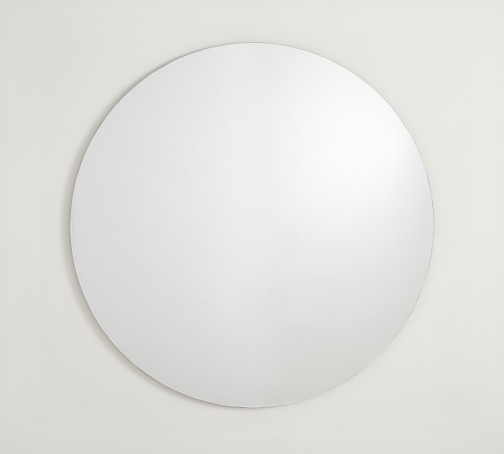 Rienne Frameless Round Wall Mirror | Pottery Barn (US)