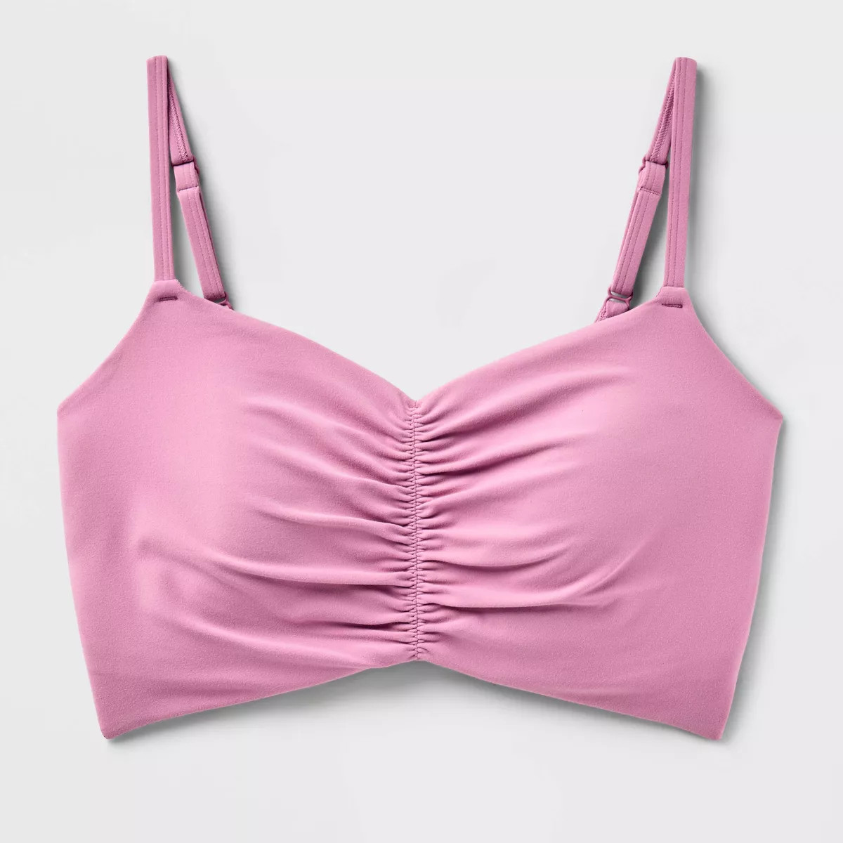 Women's Everyday Soft Light Support Ruched Sports Bra - All In Motion™ | Target