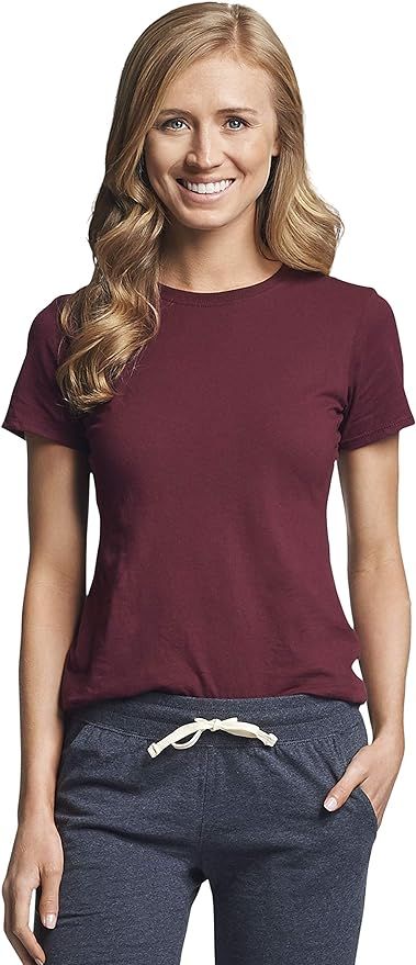 Russell Athletic Women's Cotton Performance T-Shirts | Amazon (US)