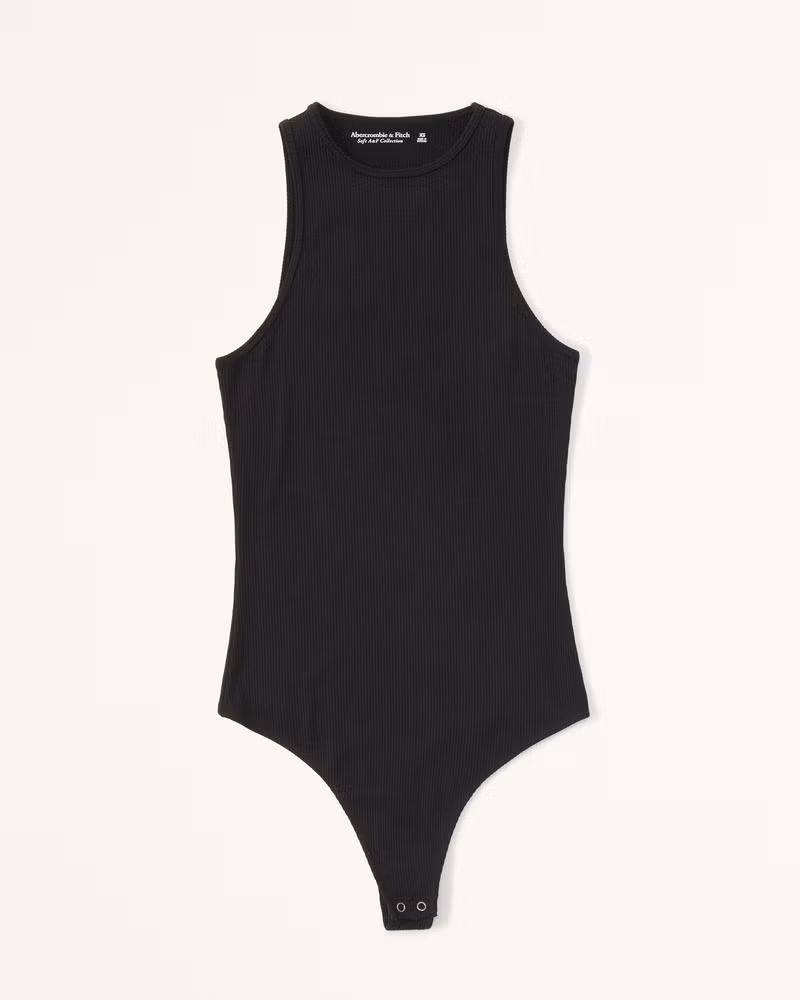 Women's Essential Ribbed Tank Bodysuit | Women's The A&F Getaway Shop | Abercrombie.com | Abercrombie & Fitch (US)