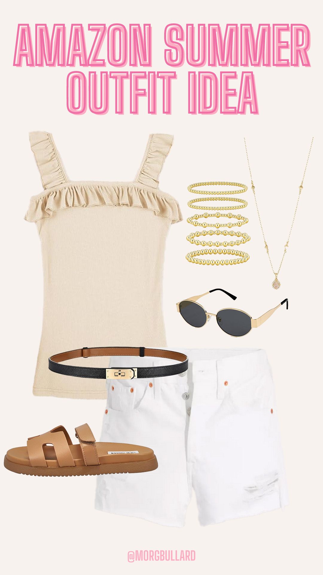 Cute, neutral summer outfit idea! | Amazon (US)