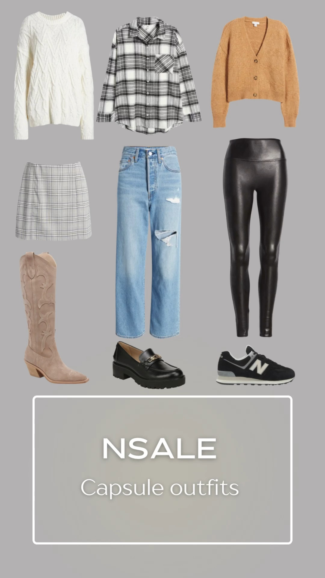 Nsale capsule wardrobe, Nordstrom anniversary sale, fall style, multiple styles, simple closet, casual outfits, teacher style, teacher outfits, office style, workwear, travel style, flannel, sweater, spanx, faux leather leggings, denim

#LTKxNSale #LTKsalealert #LTKstyletip