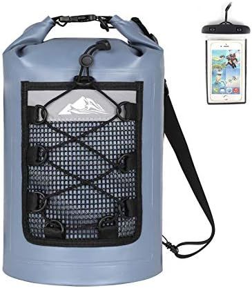HEETA Waterproof Dry Bag for Women Men(Upgraded Version), 5L/ 10L/ 20L/ 30L Roll Top Lightweight ... | Amazon (US)