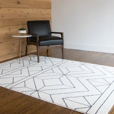 Mercury Row® Simone Geometric Cream Area Rug | Wayfair | Wayfair Professional