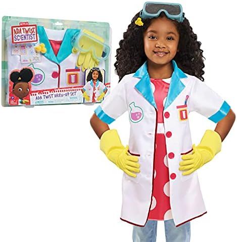 Just Play Ada Twist, Scientist Dress-Up Set, Size 4-6X, Includes Experiment Card and 5 Costume Ac... | Amazon (US)