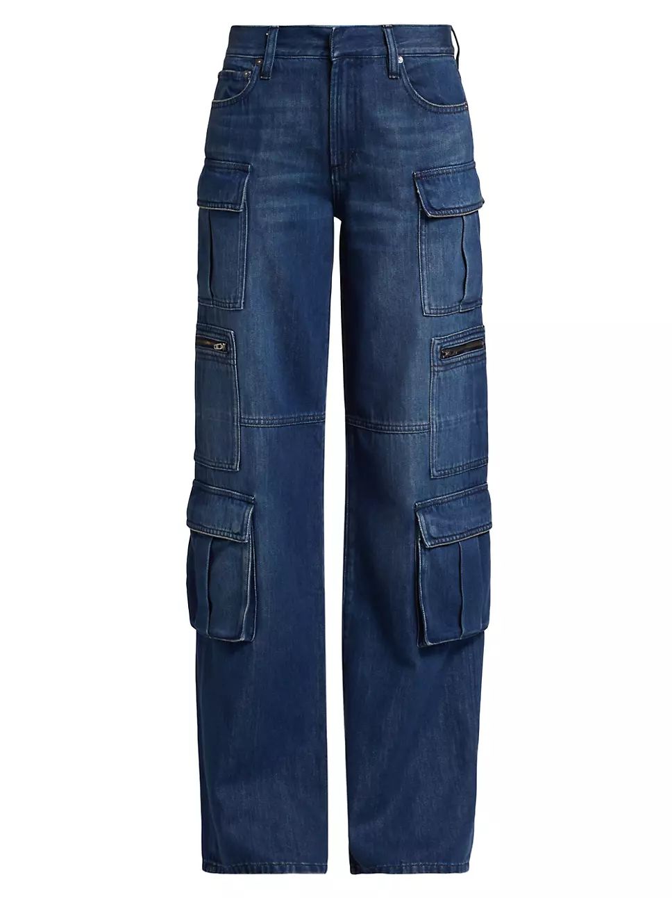 Cay Baggy Denim Cargo Jeans | Saks Fifth Avenue