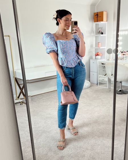 Dying over this top😍😍 it’s so beautiful! Fits tts and would be perfect for any event this Spring

Going out top, date night outfit, girls brunch look, curvy fashion, midsize fashion

#LTKfindsunder100 #LTKstyletip #LTKmidsize