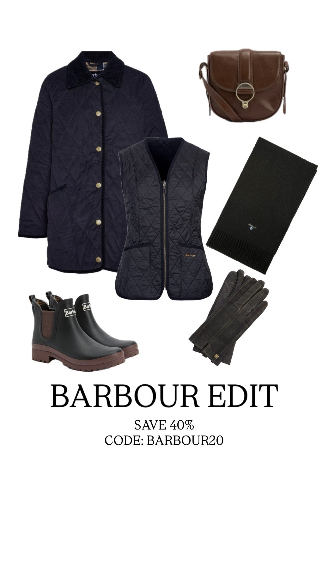 Double discount at Barbour! 20% off + an extra 20% with BARBOUR20.

#LTKwinter #LTKuk #LTKgiftguide