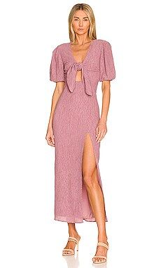 House of Harlow 1960 x REVOLVE Vincenza Dress in Dusty Mauve from Revolve.com | Revolve Clothing (Global)